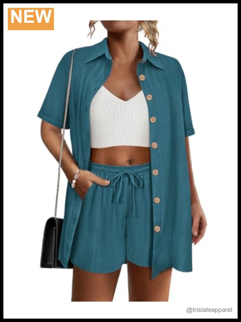 Women's 2 Piece Cotton Linen Short Set Casual Vacation Outfit Summer